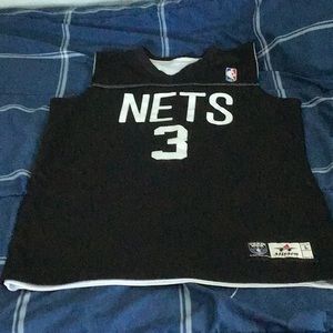 Nets black and white reversible jersey